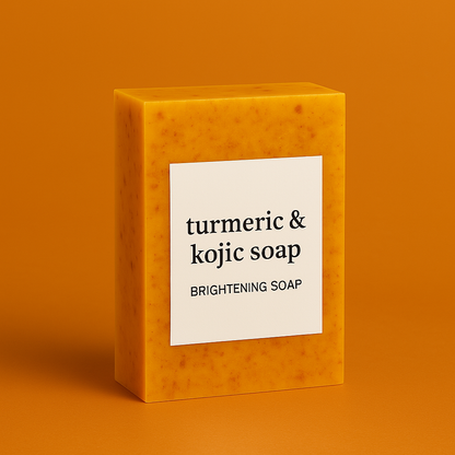 Turmeric & Kojic Acid Natural Soap for Dark Spots