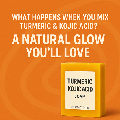 Turmeric & Kojic Acid Natural Soap for Dark Spots